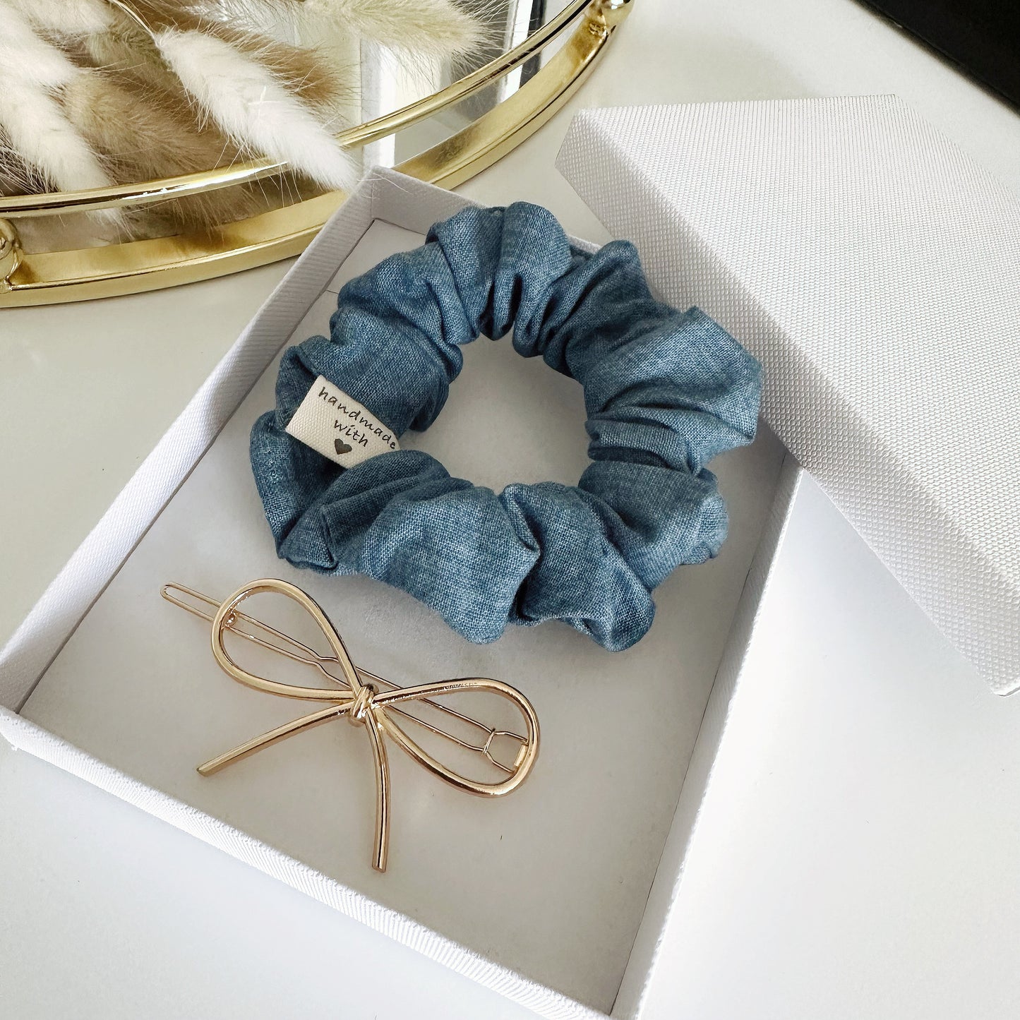 Small Gift Set - Royal Teal Blue & Bow