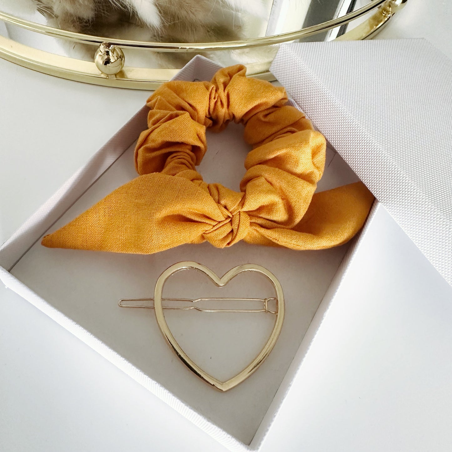 Small Gift Set - Golden Yellow & Heart