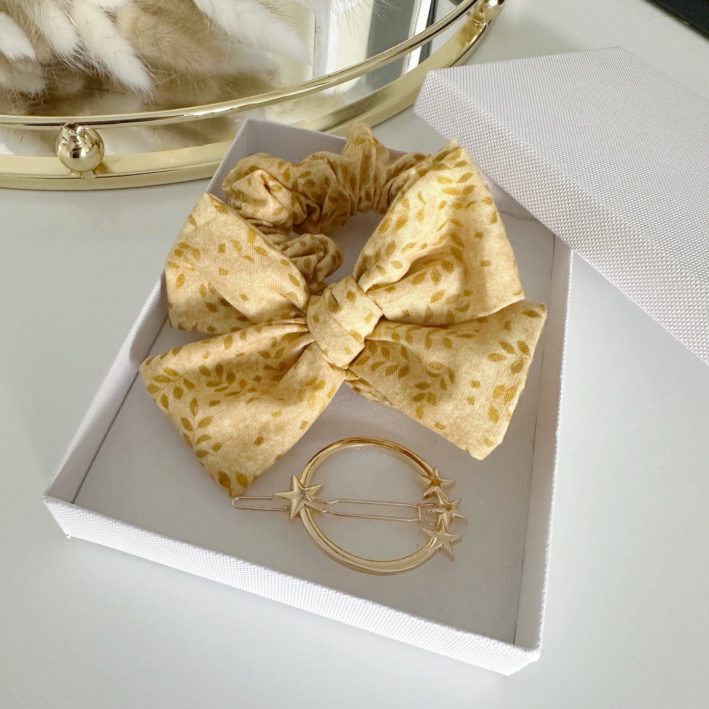 Small Gift Set - Autumn Leaf Beige & Stars