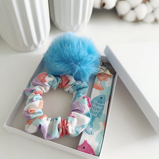 Small Gift Set - Sea Fish Blue