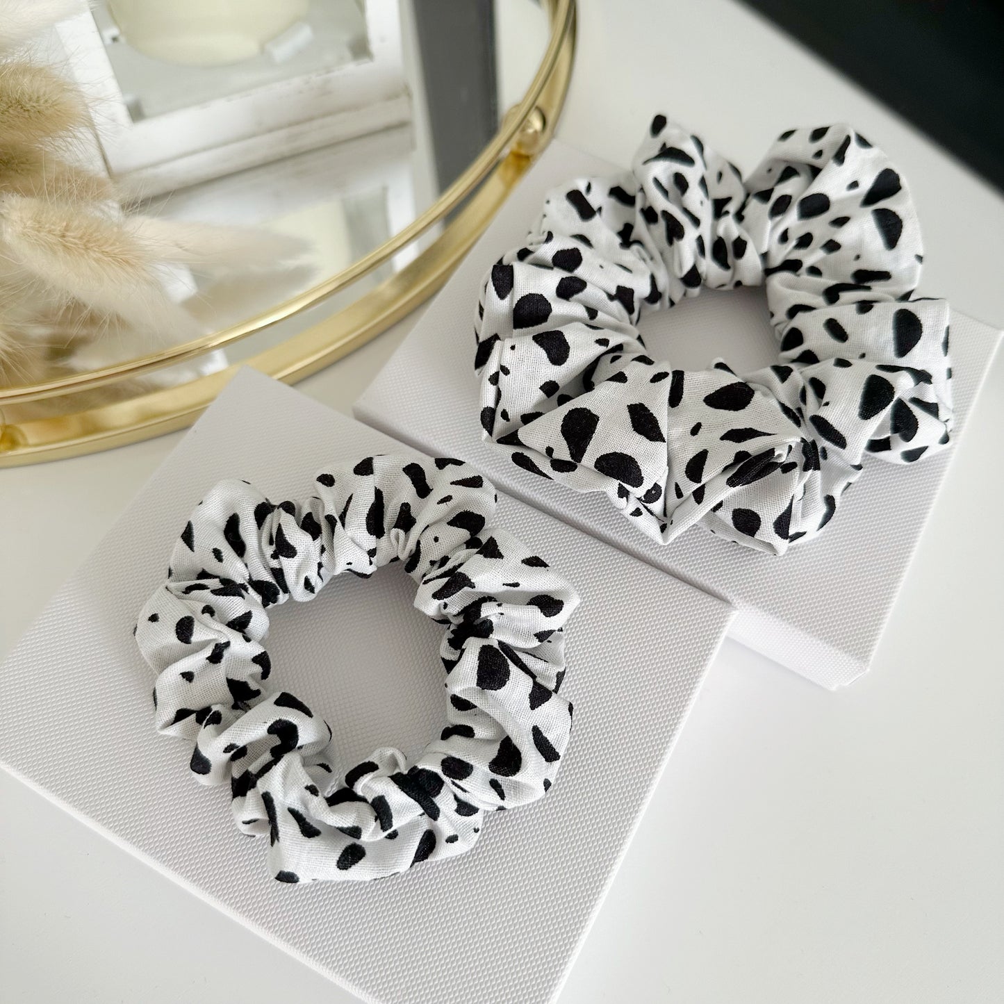 Mummy & I Scrunchie Set Dalmatian Spot