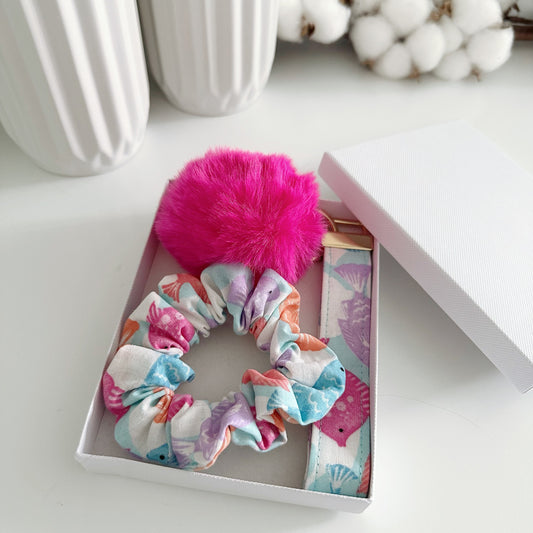 Small Gift Set - Sea Fish Pink