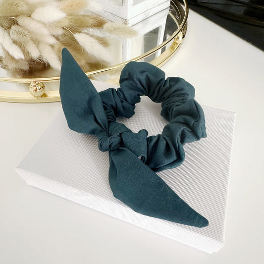 Bunny Ears Scrunchie Teal